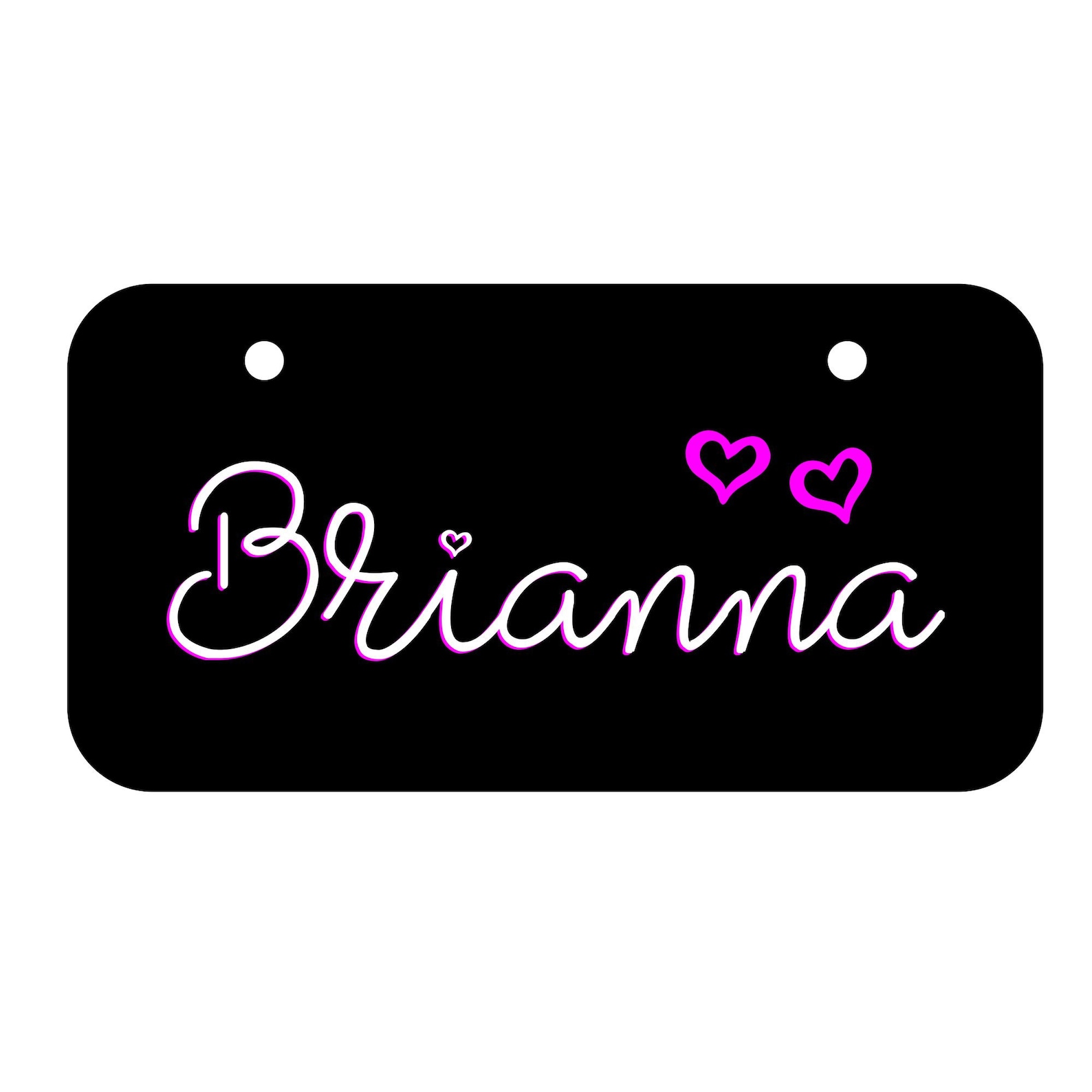 Customized Bicycle License Plate Personalized Bike Name Etsy