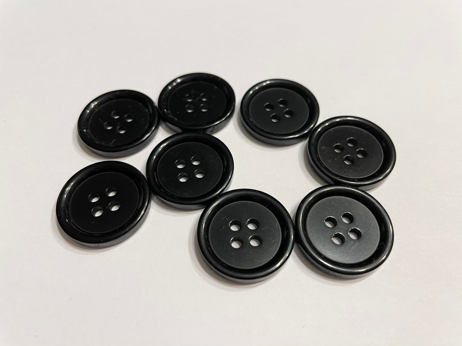 20 Resin 20mm Buttons Resin Buttons Sewing Crafting Etsy