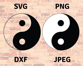Download Yin Yang Svg Etsy PSD Mockup Templates