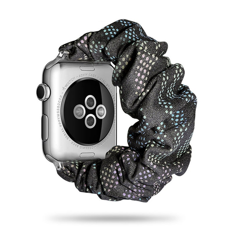 Smart Watch Scrunchie Band Luminous Elastic Reflective Watch Etsy