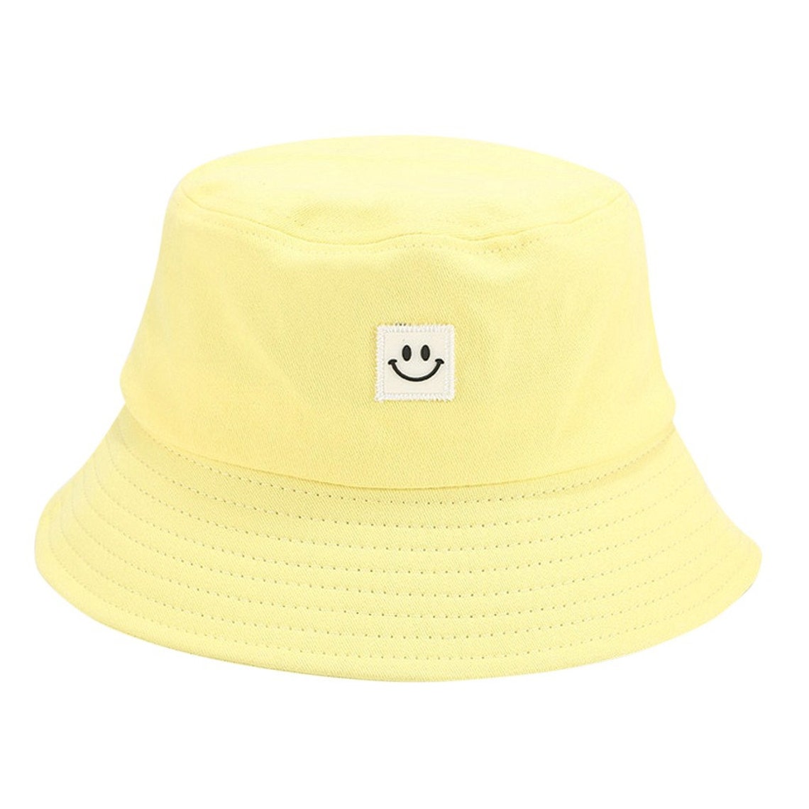 Bucket Hat Smiley Face / Summer Bucket Hat / UV Protective Hat | Etsy