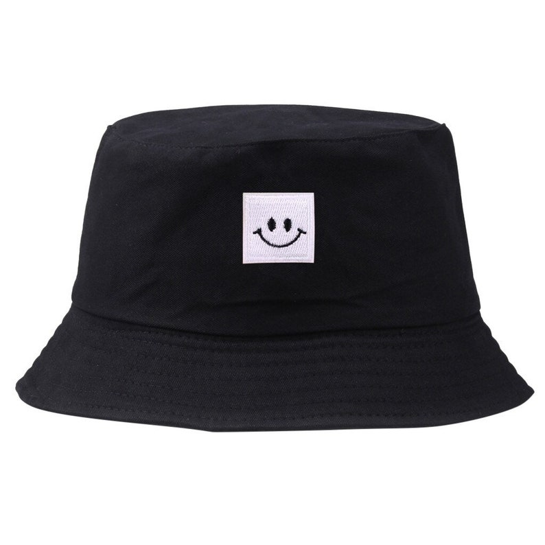 Bucket Hat Smiley Face / Summer Bucket Hat / UV Protective Hat Etsy