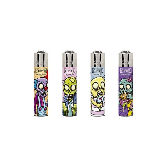 vape clipper CLIPPER Lighter 'Marijuanimals' main image 1