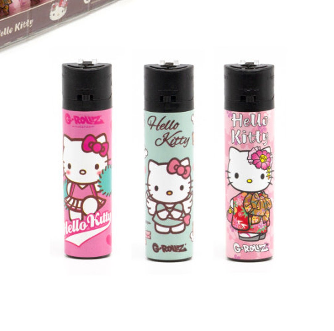 G-rollz HELLO KITTY Lighters pink Love Designs Unique Funny Cool Buy  Individual or Whole Set - Etsy