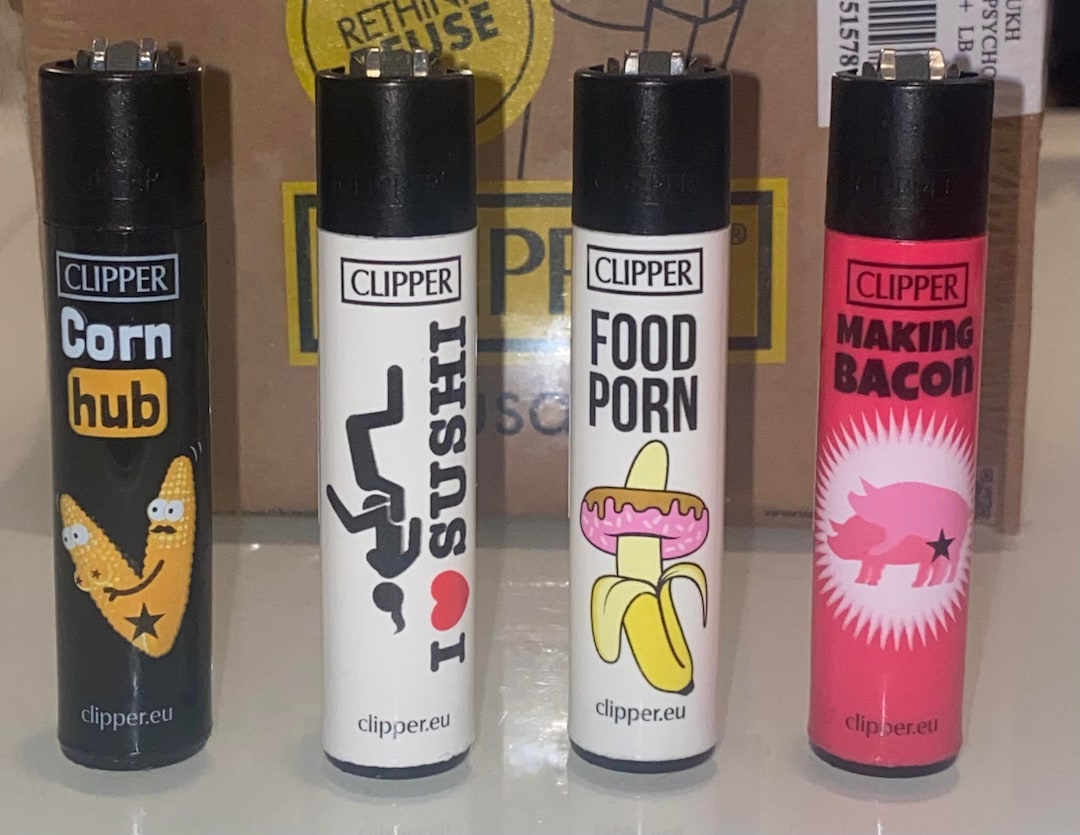 FOOD PORN CLIPPER Lighters - Buy Individual Lighters or Whole Set - Unique  Funny Cool Clippers Lighter Clippers Collection - Etsy