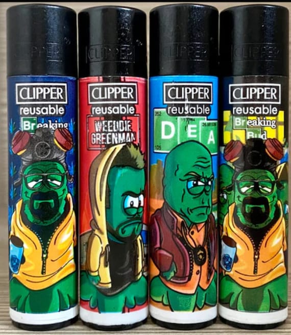 COLLECTION DE BRIQUETS Clipper Rares Briquets Clipper Uniques Drôles Cool -   France