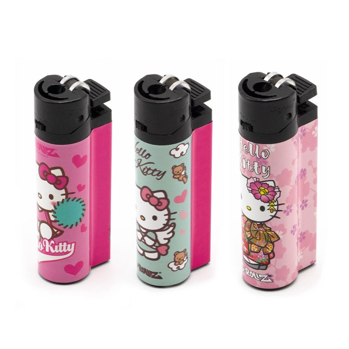 Grollz HELLO KITTY Lighters pink Love Designs Etsy UK