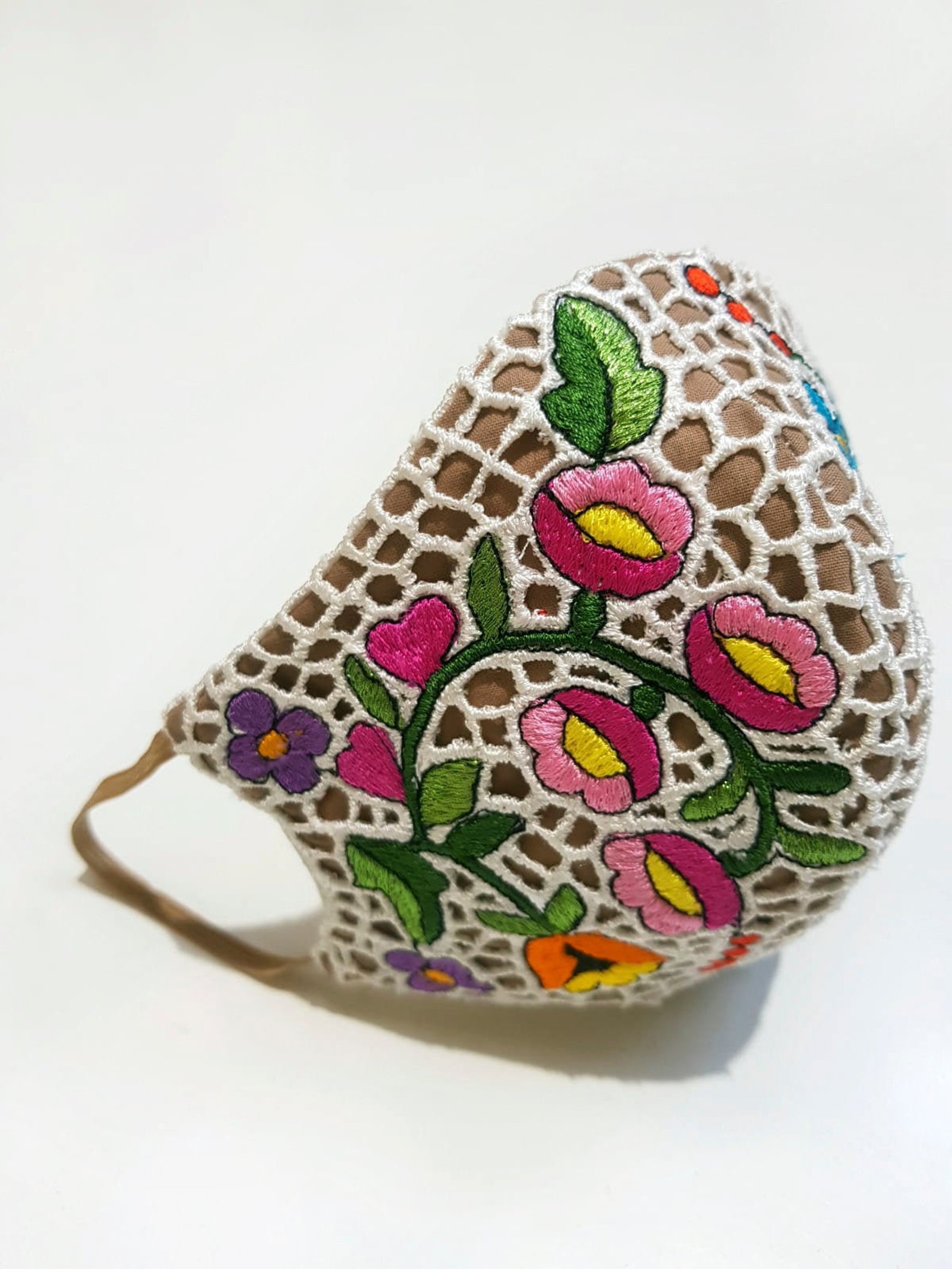 FACE MASK Embroidered Mask Designer Mask Protection Mask Etsy