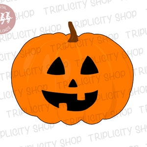 Jack-o-lantern - citrouille - Halloween PNG en téléchargement numérique - fichier d&#39;impression png, instantané