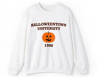 Halloweentown University Sweatshirt - Unisex Heavy Blend Crewneck Sweatshirt Halloween