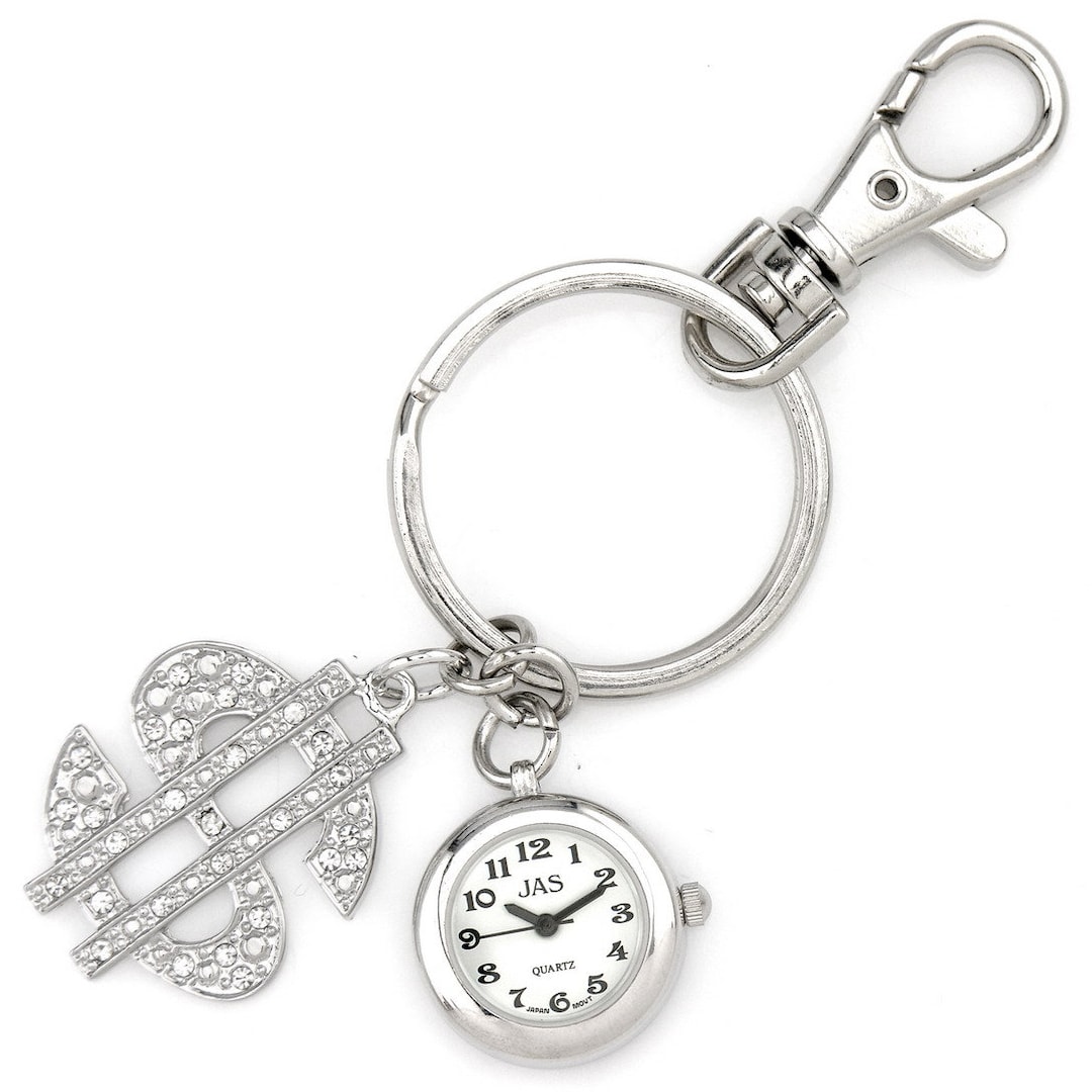 Keychain/charm Watch - Dollar Bling - Etsy