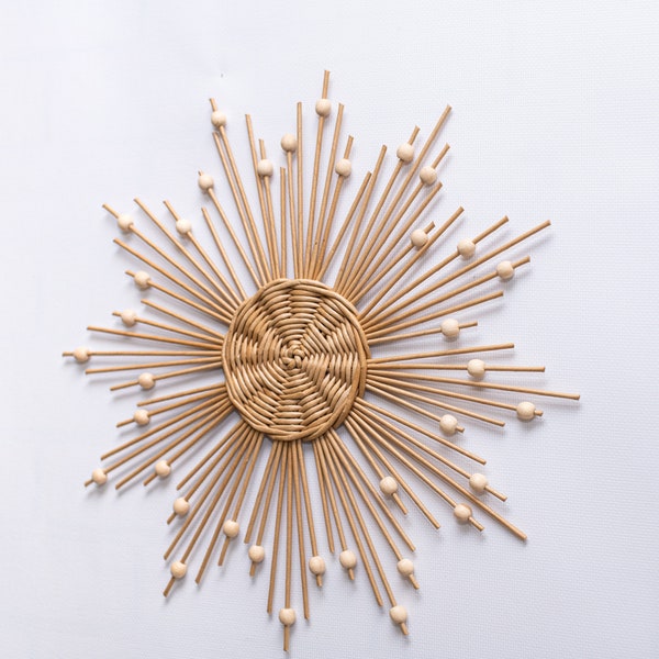 Wicker Wall Decor Etsy