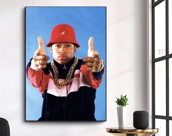 Ll Cool J 80S Music Canvas Poster Wall Art Decor Home Decor