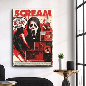 Vintage Canvas Movie Poster Wall Art Decor Home Decor Frameless