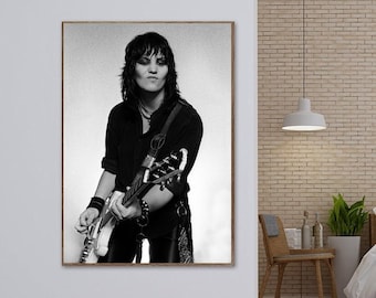 Joan Jett Canvas Poster Wall Art Decor Home Decor Frameless