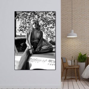 Stevie Nicks Poster Music Canvas Poster Wall Art Decor Home Decor Frameless