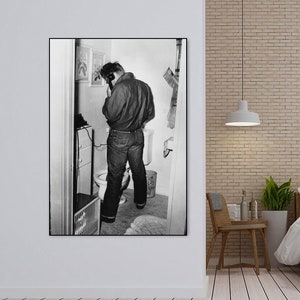 James Dean Poster Music Canvas Poster Wall Art Decor Home Decor Frameless