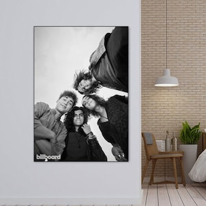 Póster en lienzo de la cantante de música Greta Van Fleet, decoración de pared, decoración del hogar, sin marco