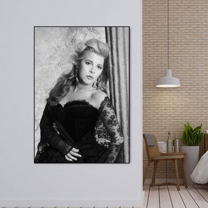 Stevie Nicks Poster Music Canvas Poster Wall Art Decor Home Decor Frameless