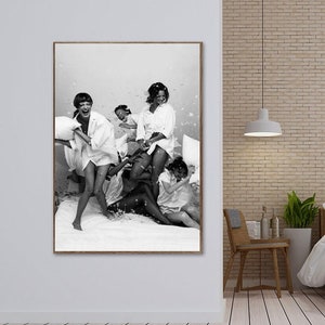 Naomi Campbell,Linda Evangelista,Christy Turlington Music Singer Canvas Poster Wall Art Decor Home Decor Frameless