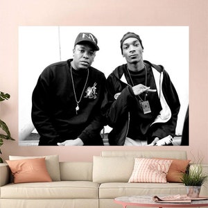 American Rapper,Dre Music Singer Canvas Poster Wall Art Decor Home Decor Frameless