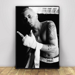 Eminem, Music Singer Canvas Poster Wall Art Decor Home Decor Frameless