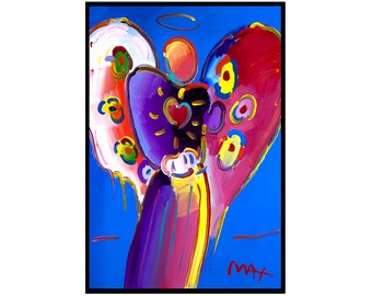 Canvas Art,'Angel With Heart IV ',Home Decor Wall Decor