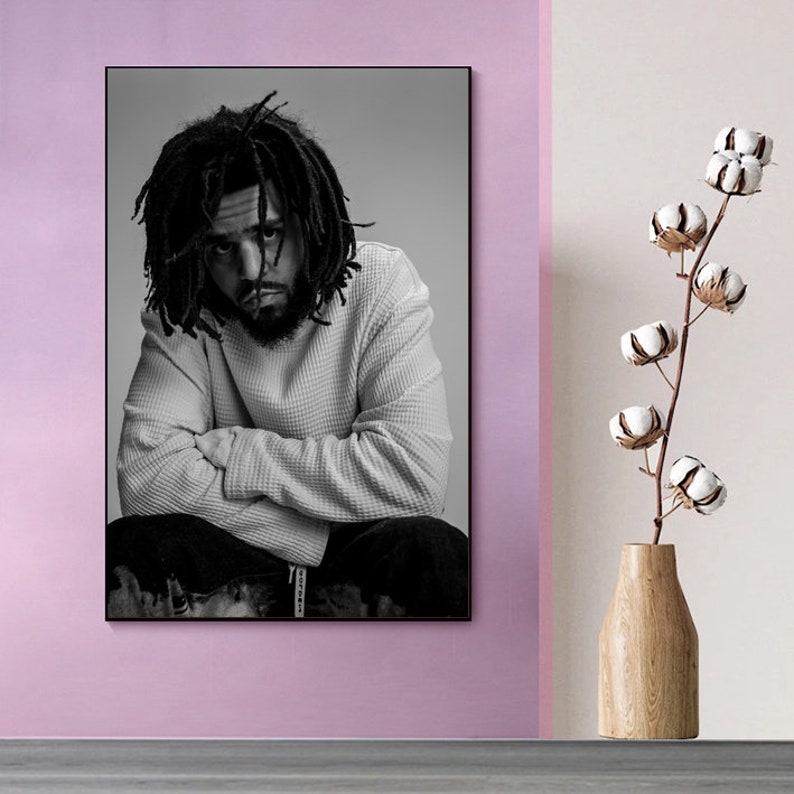 J Cole Music Singer Canvas Poster Wall Art Decor Home Decor | Etsy