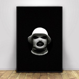 Schoolboy Q, Music Singer Canvas Poster Wall Art Decor Home Decor Frameless