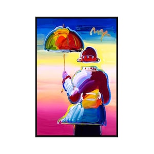 Canvas Art,&#39;YUmbrella Man on Blends  &#39;,Home Decor Wall Decor