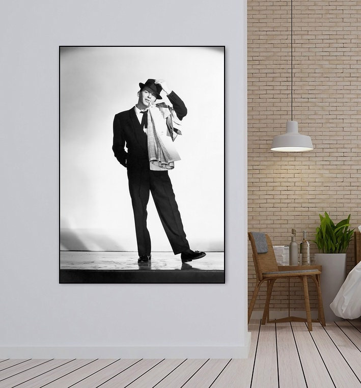 Ultimate Sinatra por Frank Sinatra - Póster de lienzo para decoración de dormitorio, paisaje, oficina, San Valentín, cumpleaños, marco de regalo, estilo 24 x 36 pulgadas