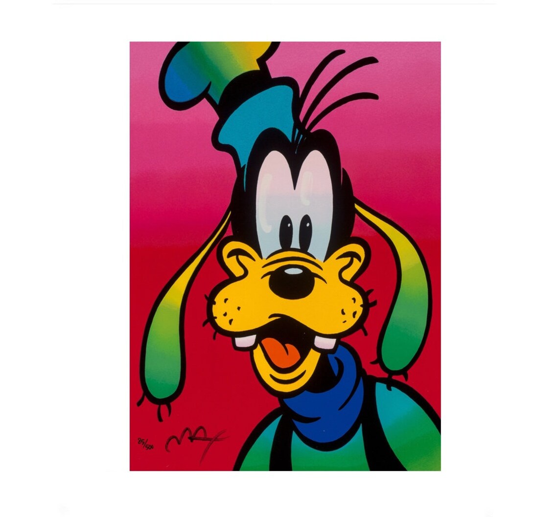 Canvas Art'Goofy'Home Decor Wall Decor Etsy