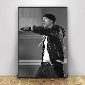 Eminem, Music Singer Canvas Poster Wall Art Decor Home Decor Frameless
