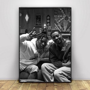 Asap Rocky Music Singer Canvas Poster Wall Art Decor Home Decor Frameless