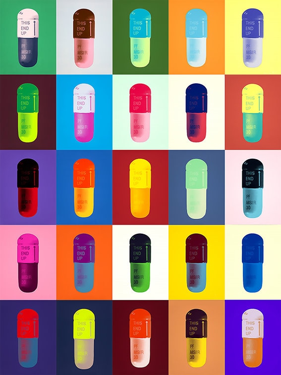 Damien hirst pill - Etsy 日本