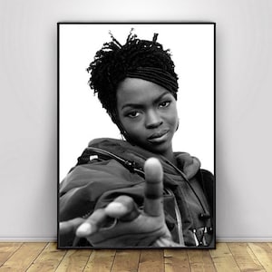 Lauryn Hill, Music Singer Canvas Plakat Ścienny Sztuka Dekoracja Domu Bez Ramy