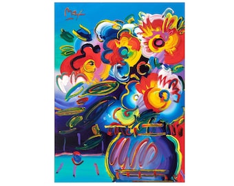 Canvas Art,'Vase of Flowers',Home Decor Wall Decor