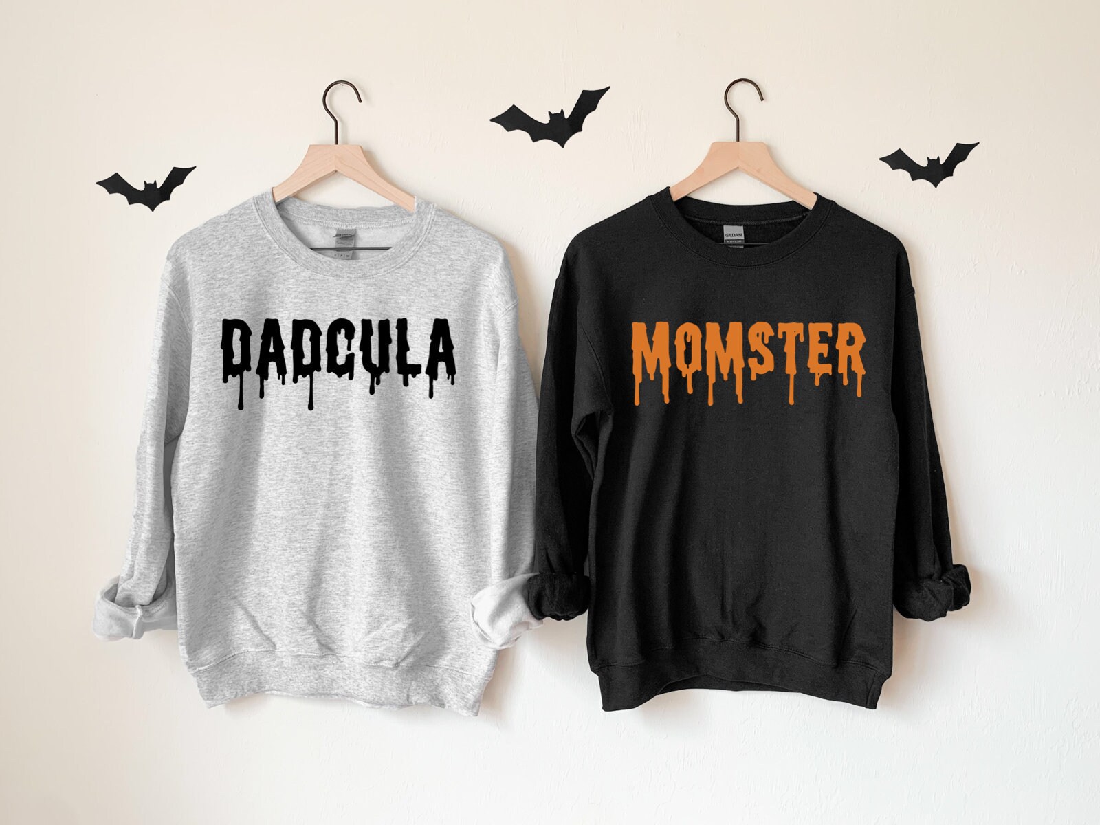 Momster and Dadcula Matching Halloween Shirts Couples Etsy UK