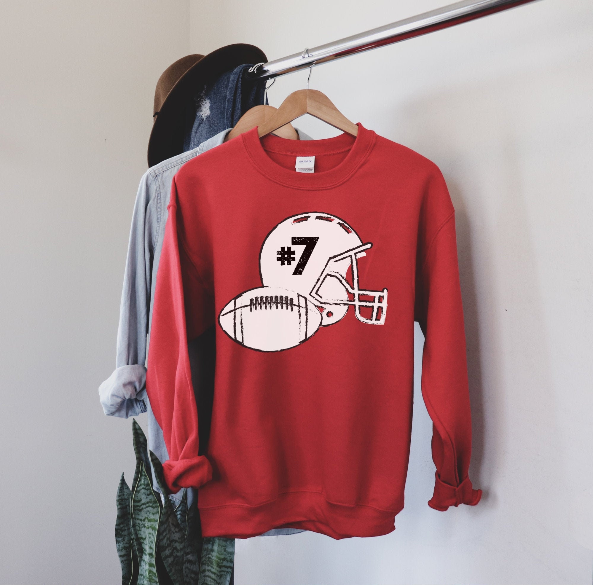 Personalized Football Number Shirt Personalized Team Shirt Etsy