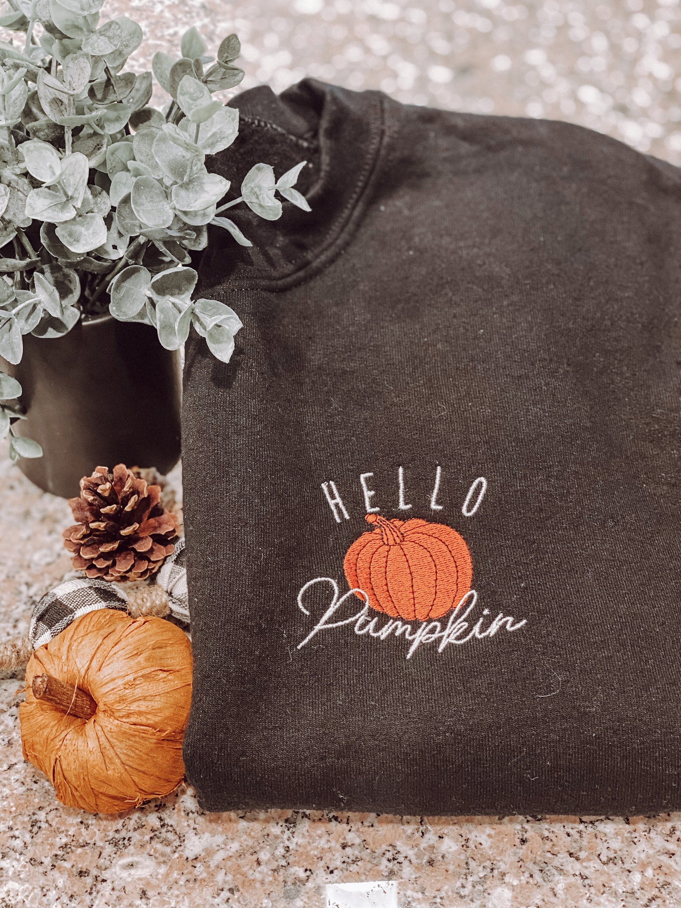 the cozy pumpkin sweater