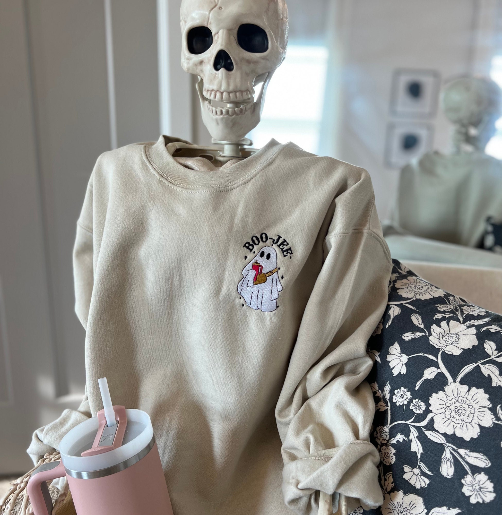 Funny Halloween Ghost Sweatshirt Boojee Ghost Shirt 