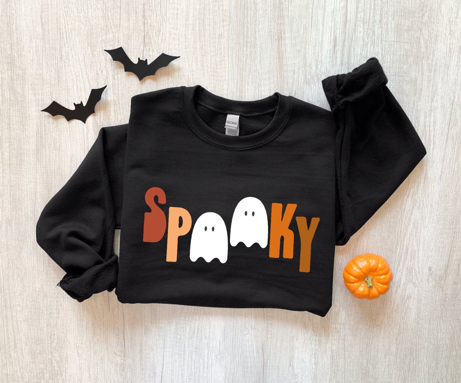 Spooky Season Sweatshirt Halloween Crewneck Halloween - Etsy