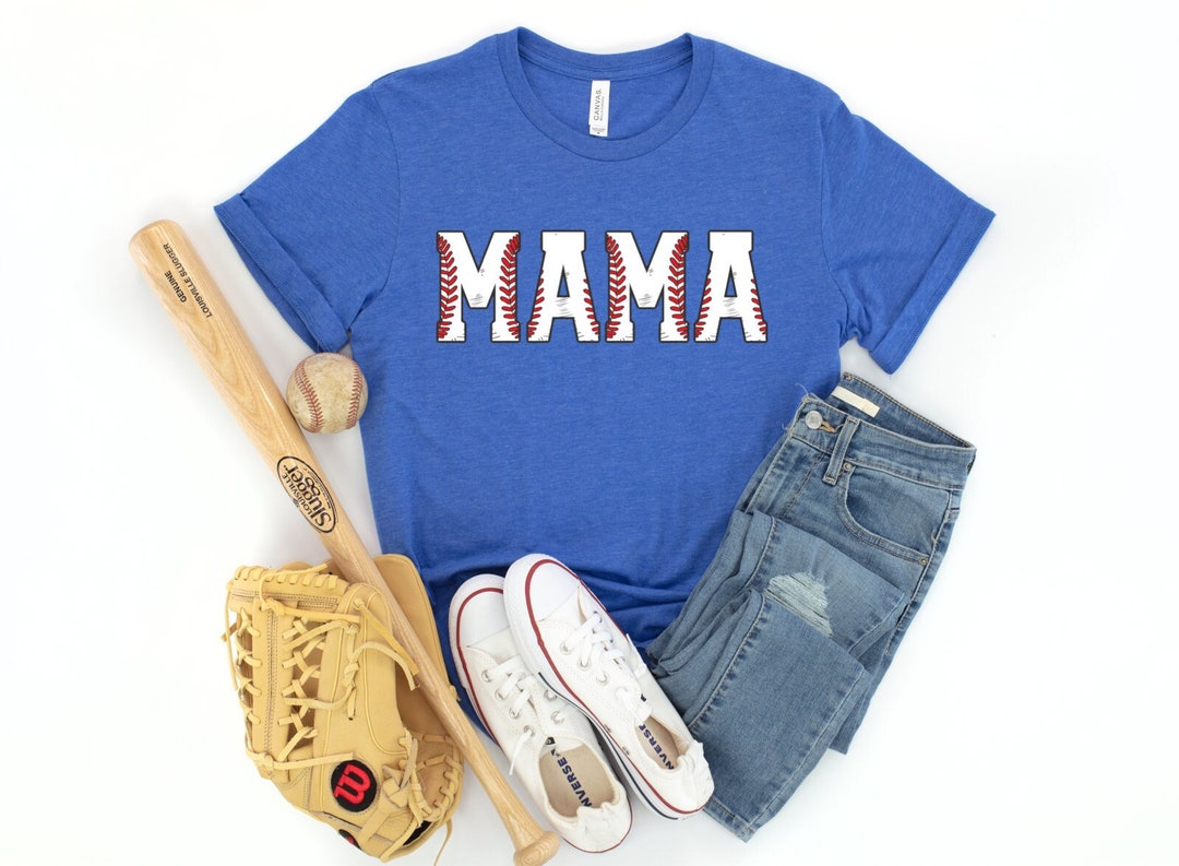 Baseball Mama Shirt, Baseball Shirts for Mom, Baseball Themed Party
