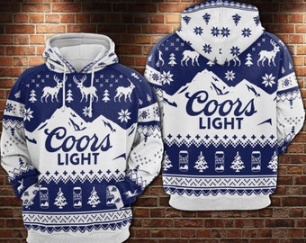 coors light ugly sweater