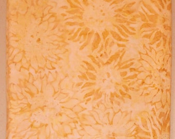 Marigold Flower Batik Fabric