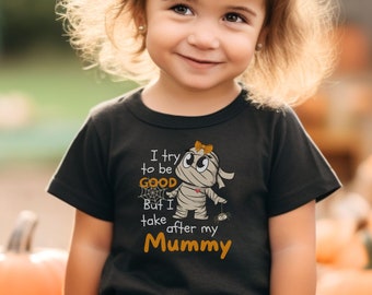 Baby Halloween Outfit, First Halloween Shirt, Mummy Shirt, Kids Halloween Shirt, Girls Halloween Shirt, Boys Halloween Tshirt