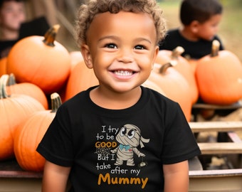 First Halloween Shirt, Mummy Shirt, Kids Halloween Shirt, Baby Halloween Outfit, Girls Halloween Shirt, Boys Halloween Tshirt