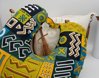 Traveling Pillow| Deluxe Removable Travel Neck Pillow CaseAfrican Print Travel Neck Pillow Travel Pillow