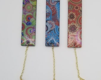 Personalized Bookmark With Attached Letter, Alphabet Letter With Bookmark Gift For The Bibliophile