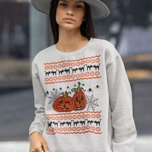 Halloween Ugly Sweater - Etsy
